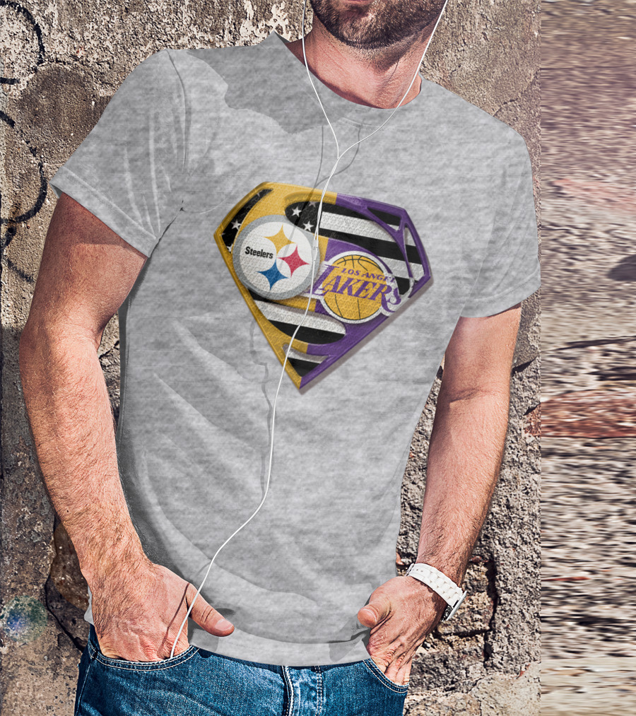 Steelers Los Angeles Lakers Super T-Shirt