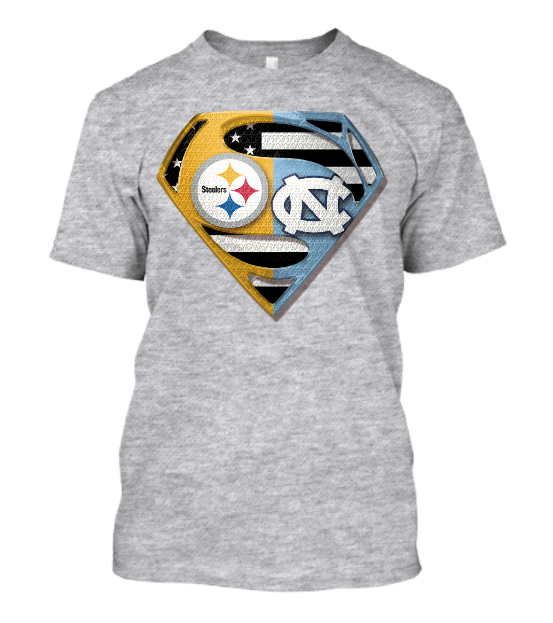 Steelers Nc Superman T-Shirt