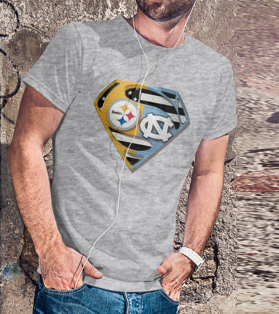 Steelers Nc Superman T-Shirt