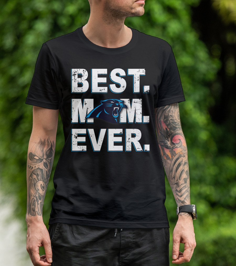 Best Mom Ever Panthers T-Shirt