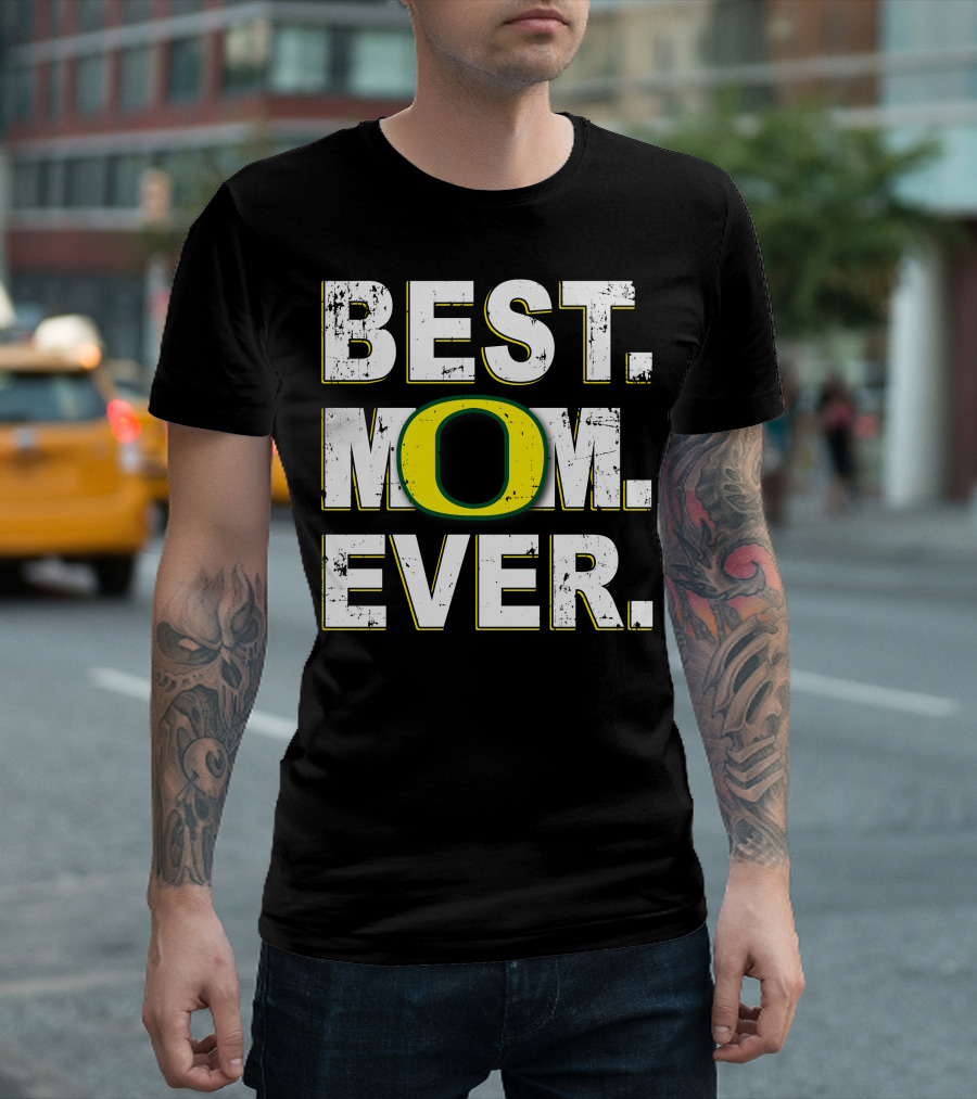 Best Mom Ever Oregon Ducks T-Shirt