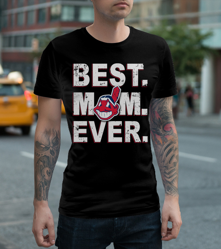 BEST MOM EVER Cleveland Guardians T-Shirt