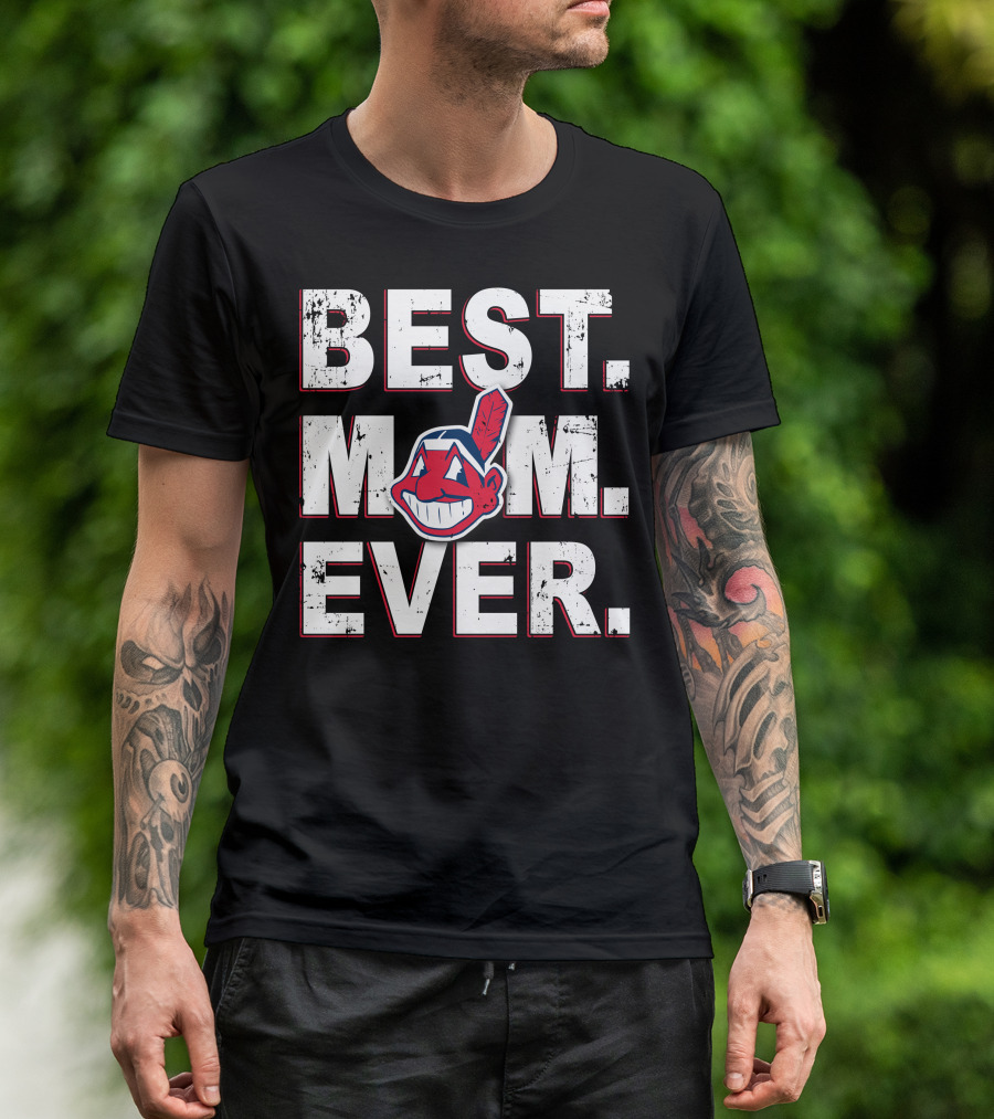BEST MOM EVER Cleveland Guardians T-Shirt