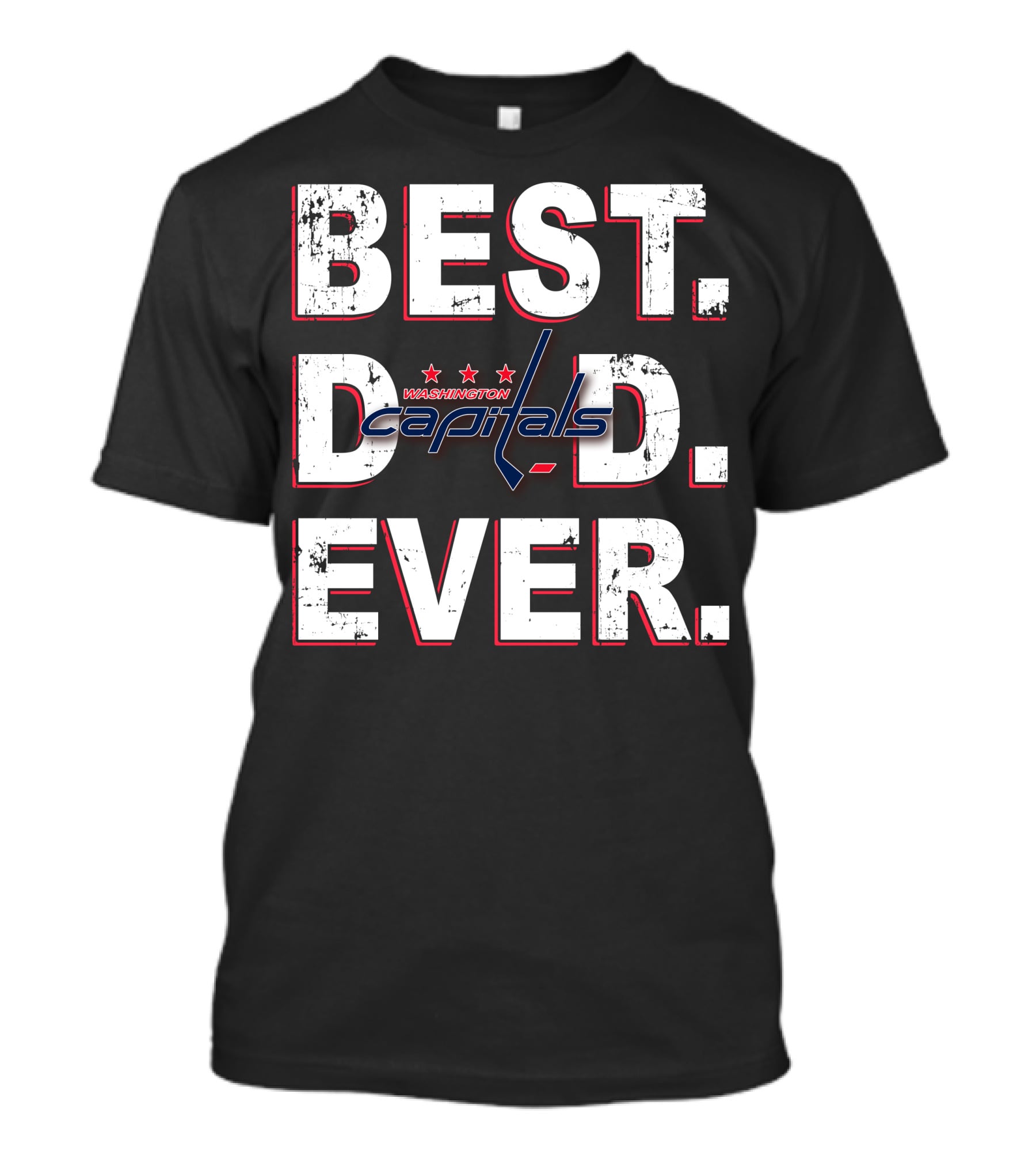 Best Dad Ever Washington Capitals T-Shirt