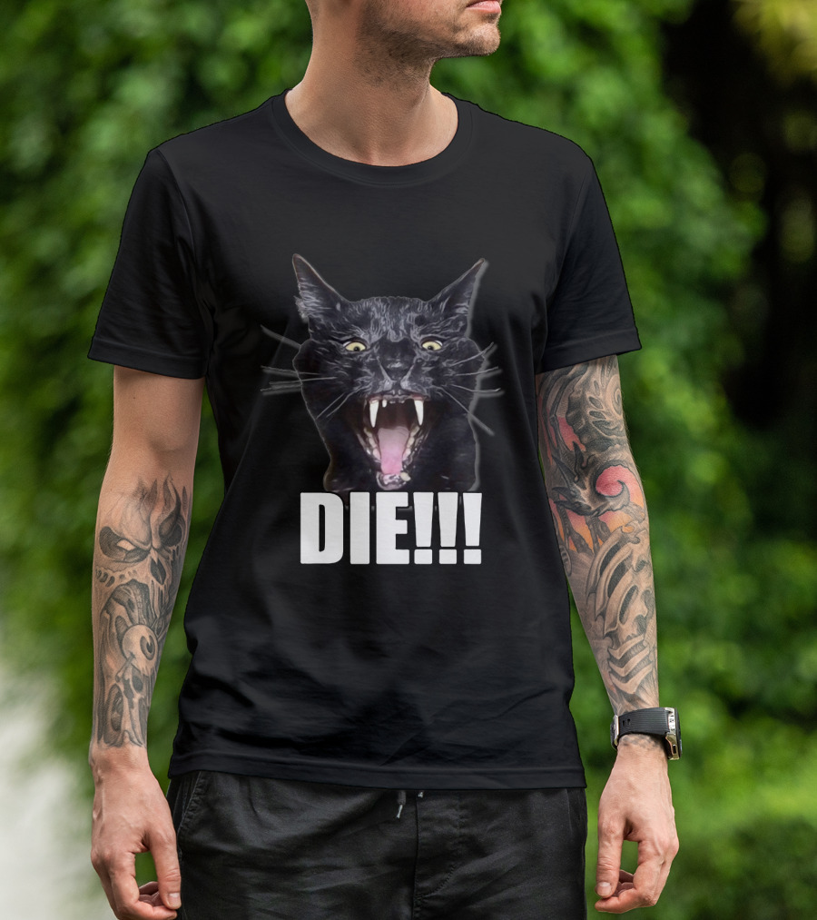 Sylvester The Talking Cat Die Die T-Shirt