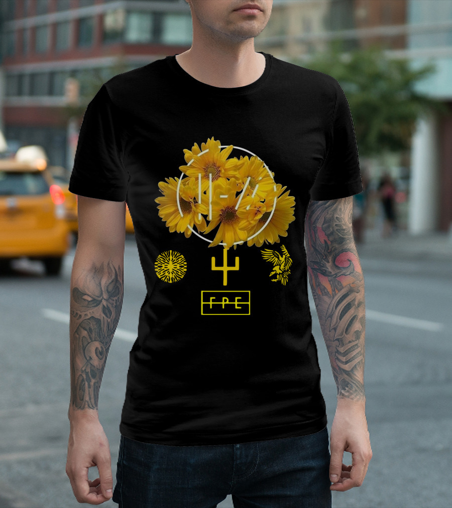 Twenty One Pilots Sunflower FPE Symbol Collection T-Shirt