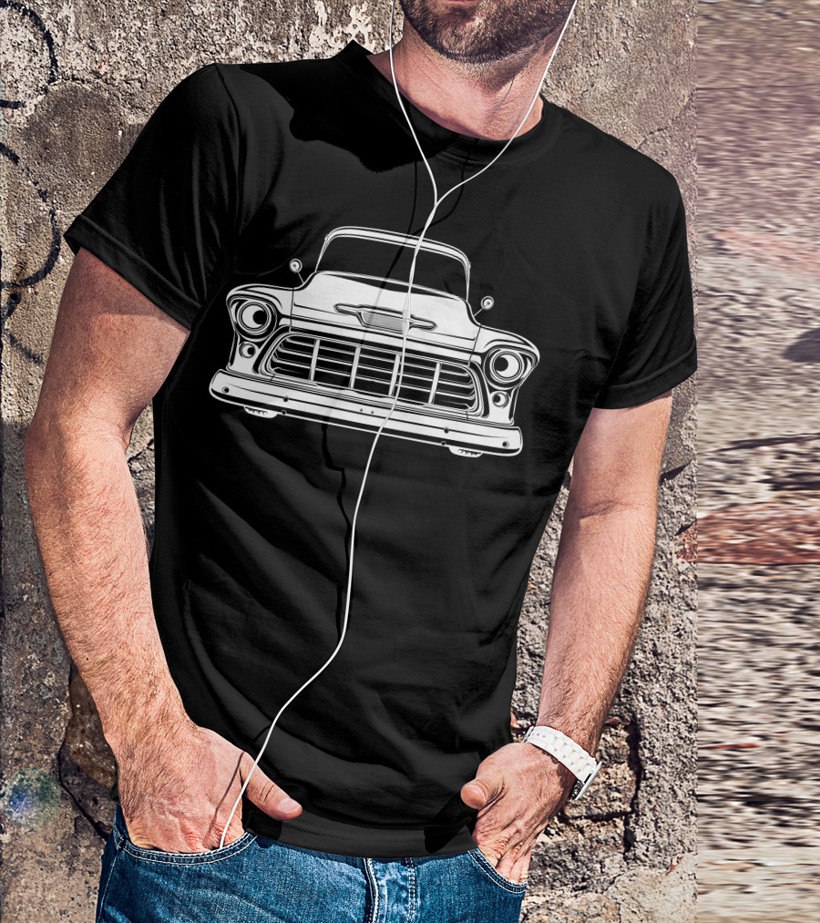 Classic Chevy Truck Front Grill T-Shirt