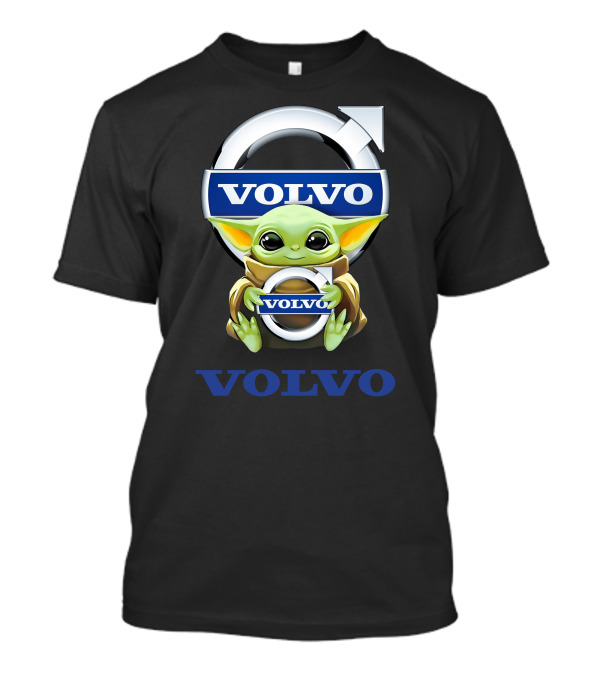 Star Wars Baby Yoda With Volvo T-Shirt