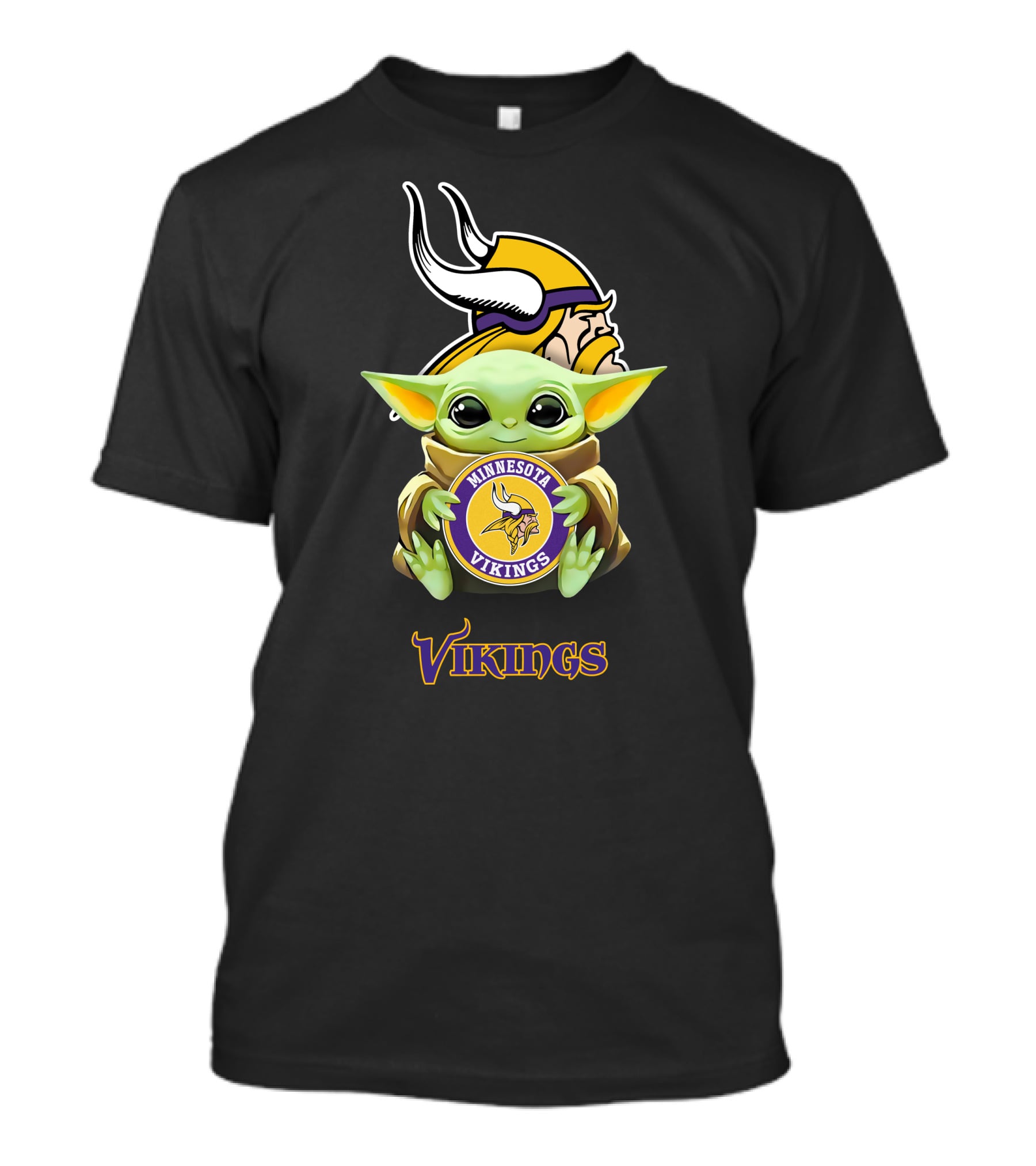 Grogu Hug Minnesota Vikings Vikings T-Shirt