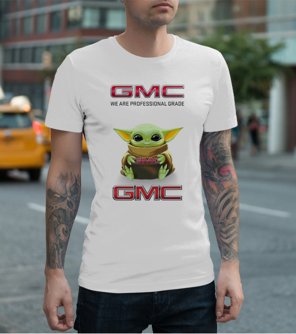 Grogu Hug GMC We Are Professional Grade T-Shirt