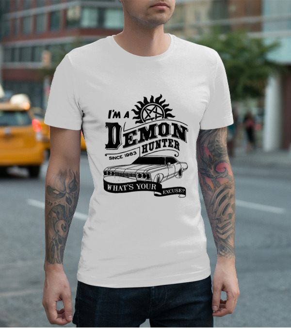 I'm A Demon Hunter Since 1983 What's Your Excuse? T-Shirt