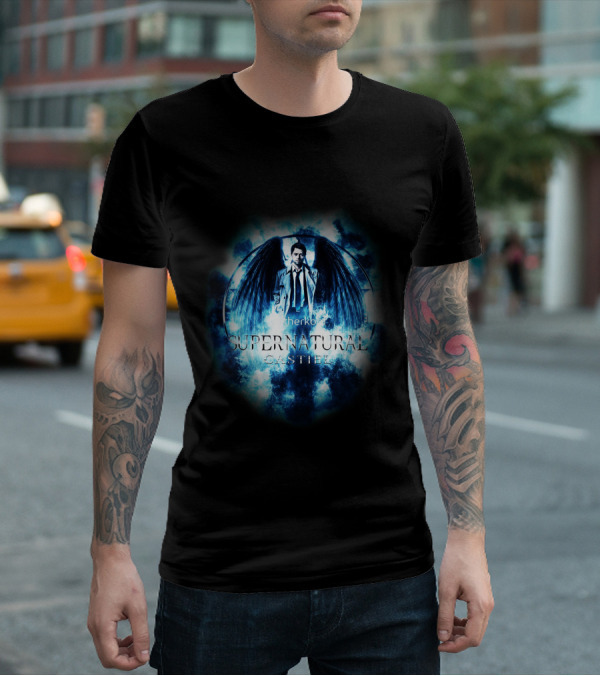 Supernatural Castiel Angelic Aura T-Shirt