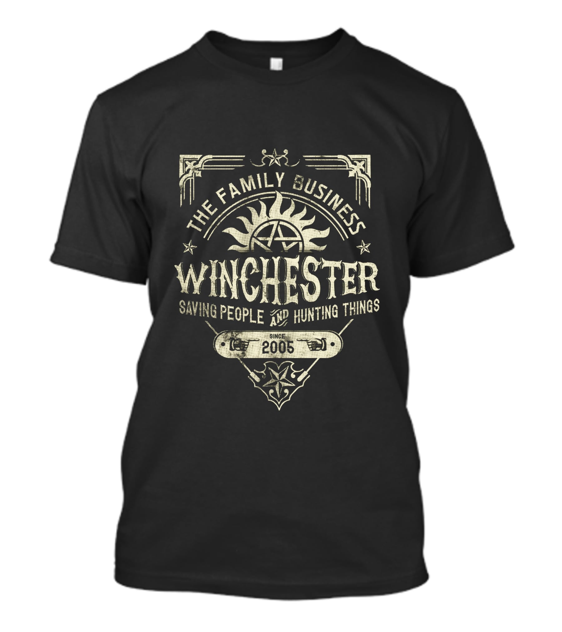 The Family Business Winchester Saving People And Hunting Things Since 2005 T-Shirt