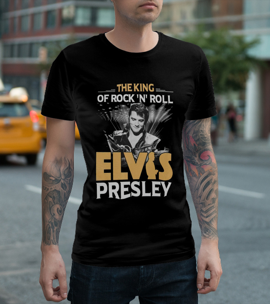 Elvis Presley The King Of Rock 'n' Roll T-Shirt