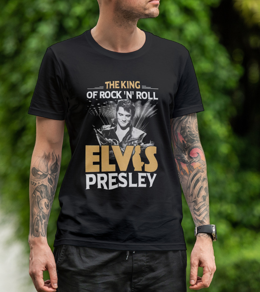 Elvis Presley The King Of Rock 'n' Roll T-Shirt