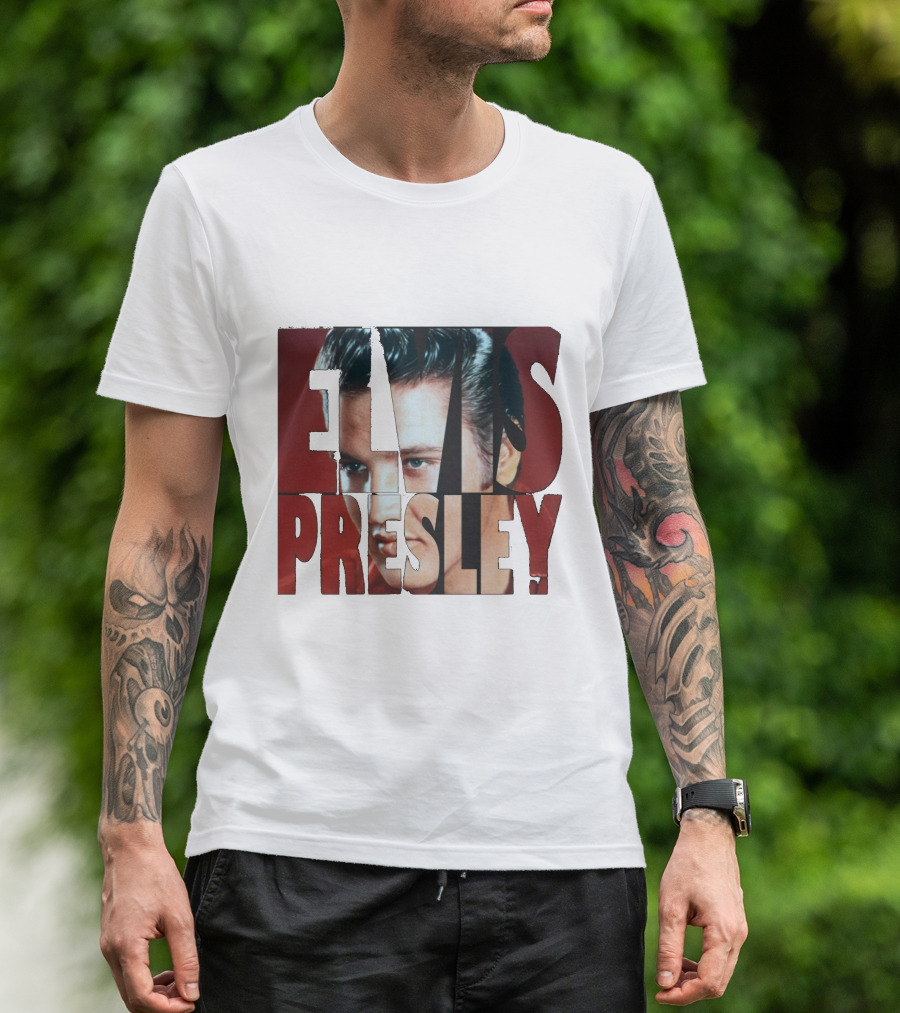 Elvis Presley Photo Collage Last EDT T-Shirt