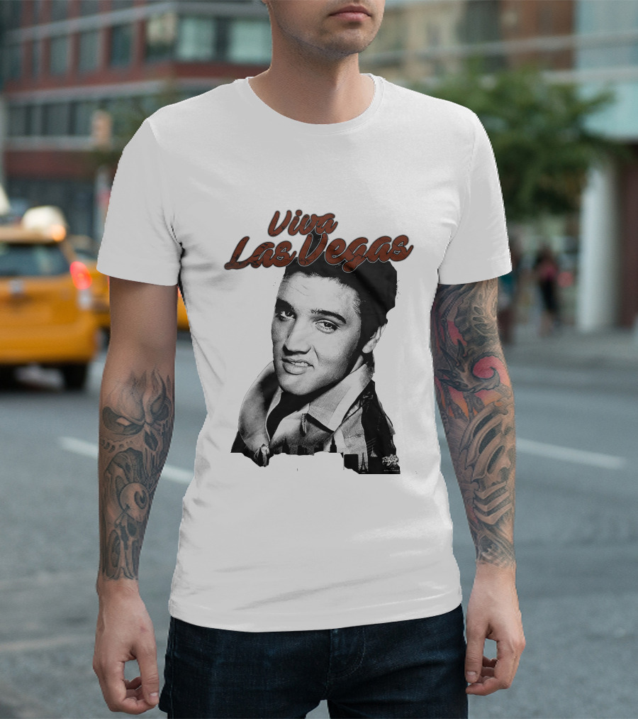 Viva Las Vegas Elvis Presley Classic T-Shirt