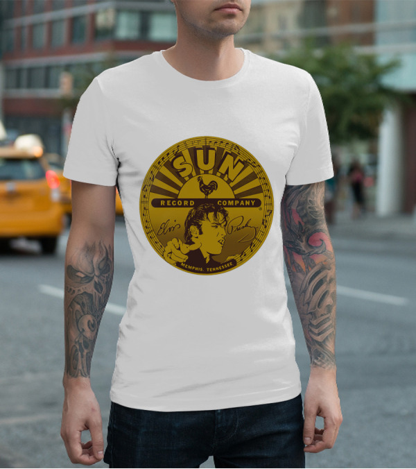 SUN Record Company Elvis Presley Memphis Tennessee T-Shirt