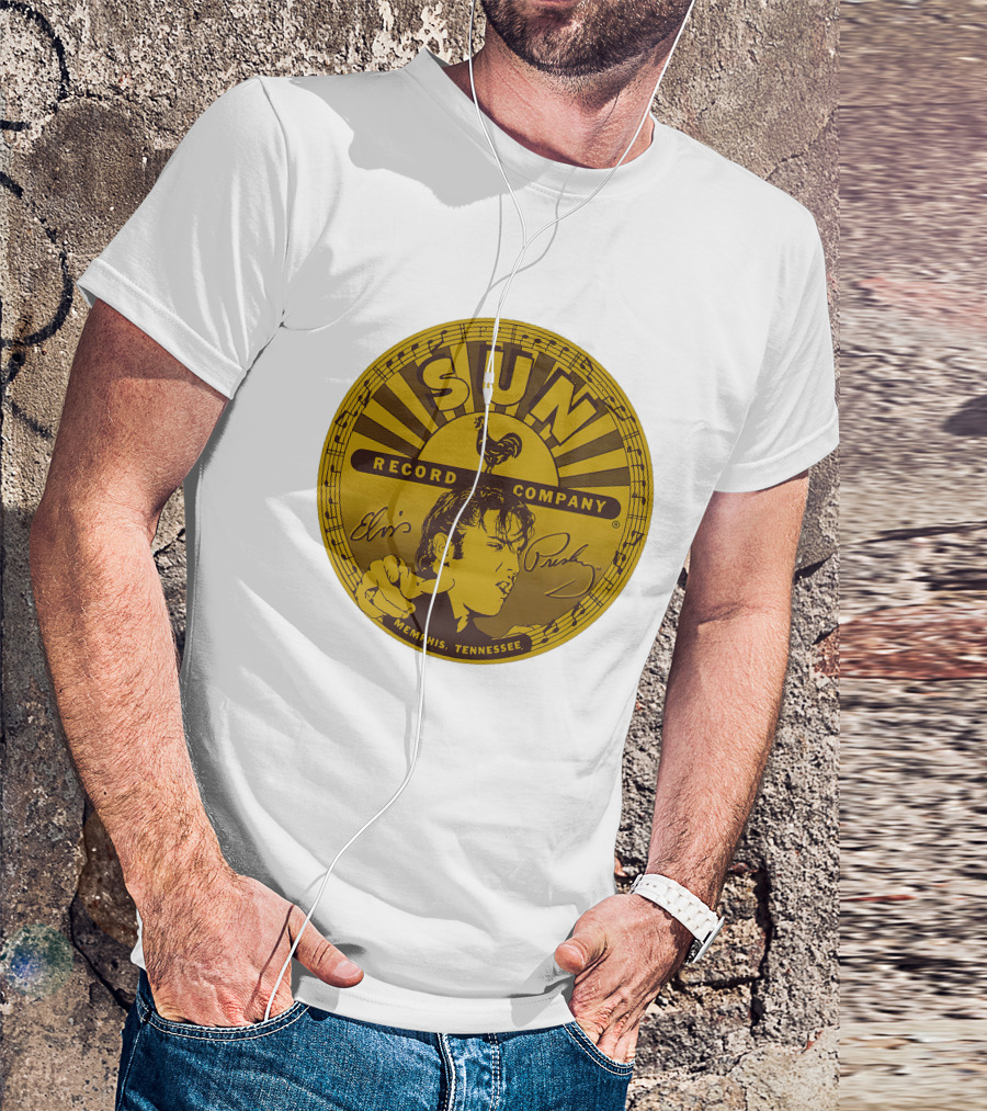 SUN Record Company Elvis Presley Memphis Tennessee T-Shirt