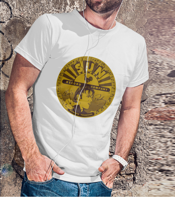 SUN Record Company Elvis Presley Memphis Tennessee T-Shirt
