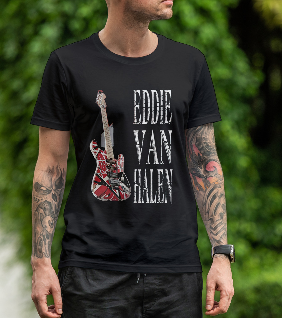 Eddie Van Halen Guitar T-Shirt