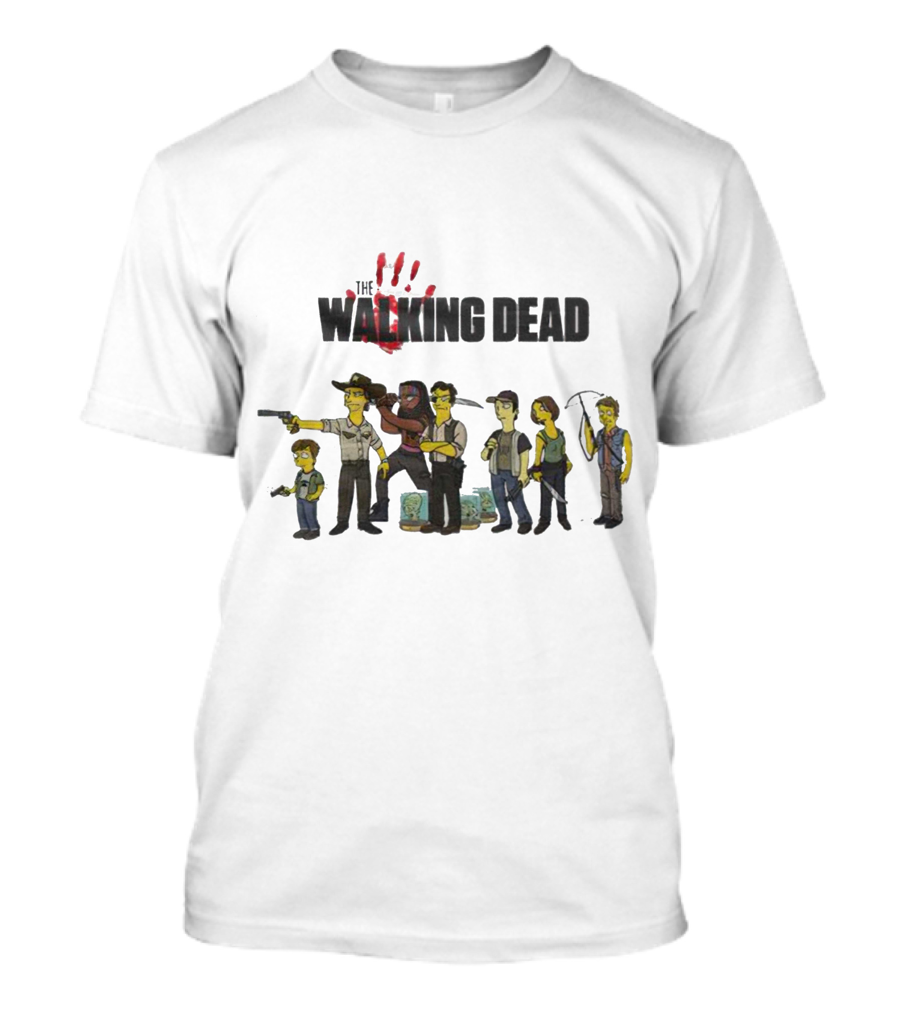 SMP Edition The Walking Dead Cartoon T-Shirt