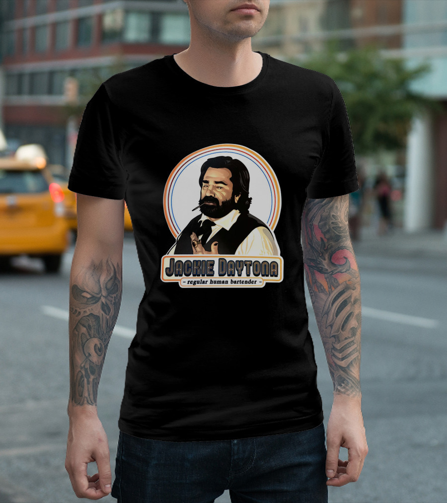 Jackie Daytona Regular Human Bartender Vintage T-Shirt
