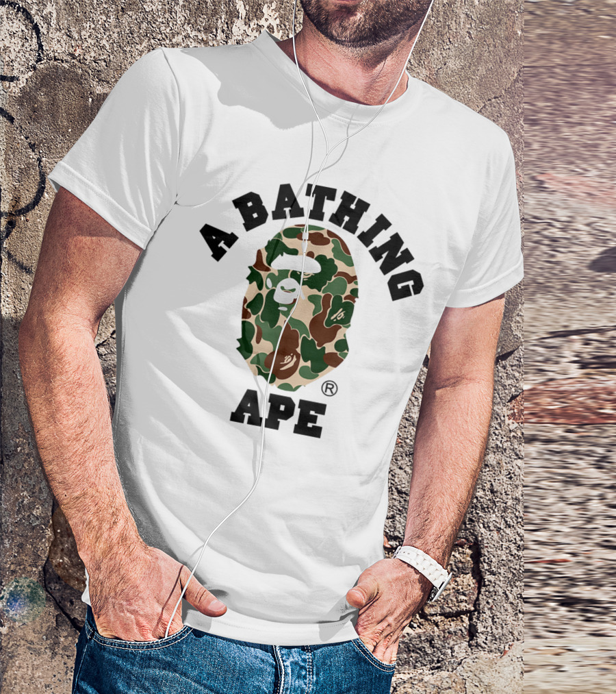 A Bathing Ape Camo Signature T-Shirt