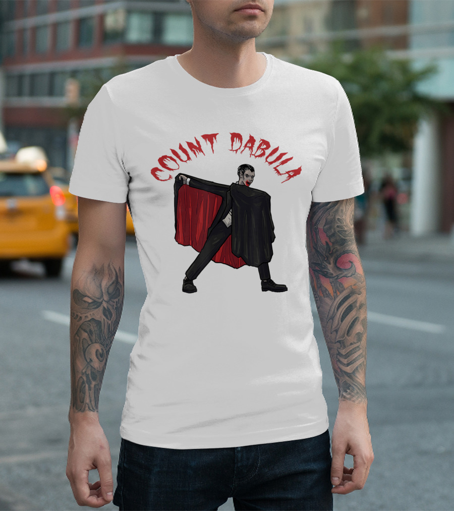 Count Dabula Dabbing Vampire Dracula T-Shirt