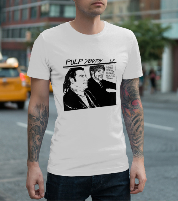 Pulp Youth LP Vintage Characters Comic T-Shirt