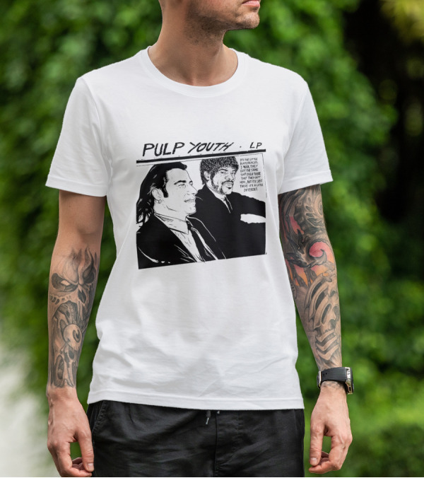 Pulp Youth LP Vintage Characters Comic T-Shirt