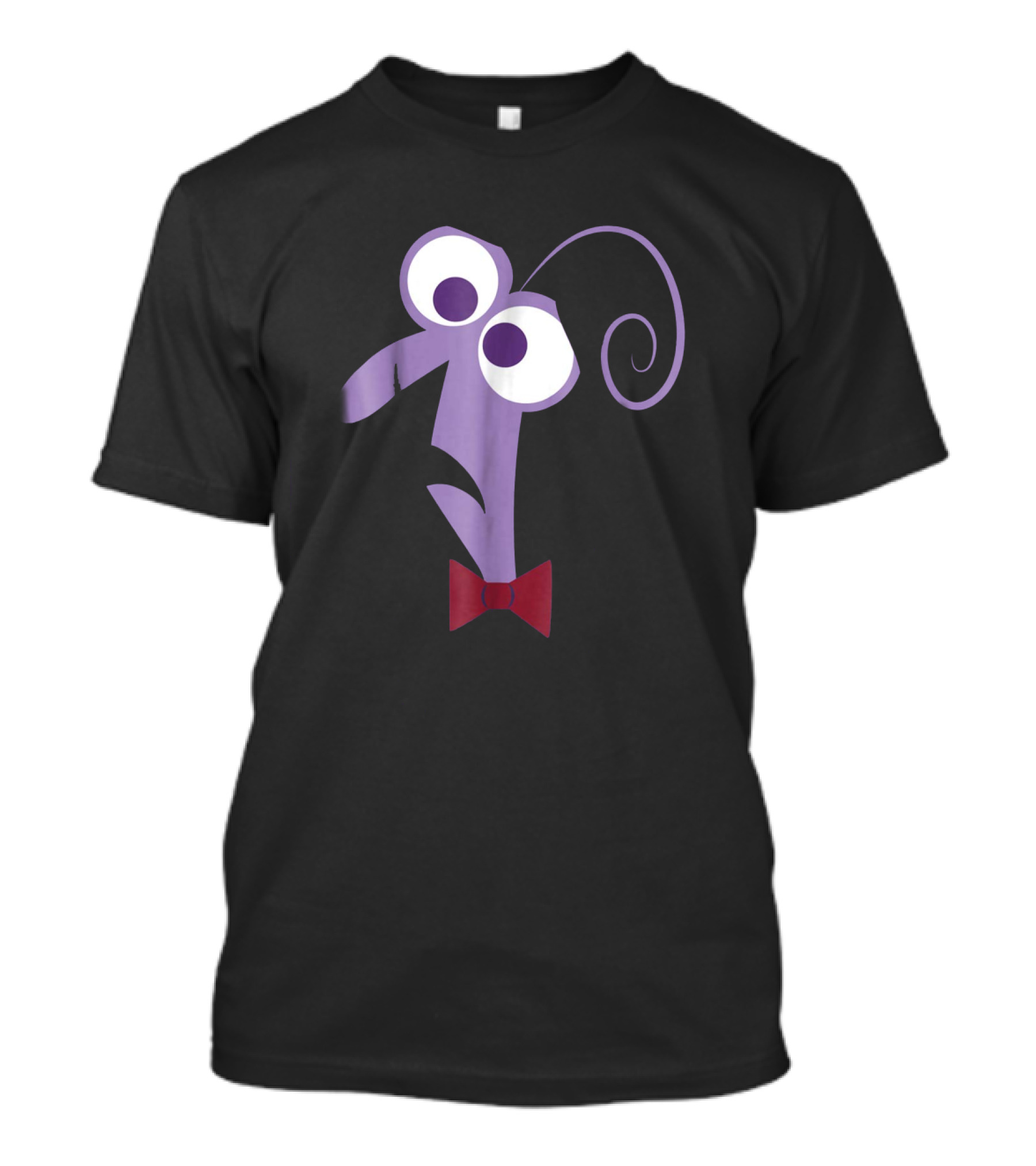 Disney Pixar Inside Out Fear Character Minimalist T-Shirt