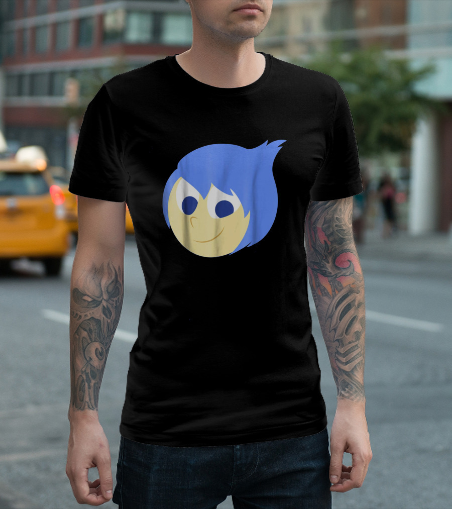 Disney Pixar Inside Out Joy Character Face T-Shirt