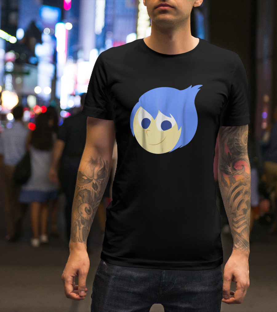 Disney Pixar Inside Out Joy Character Face T-Shirt