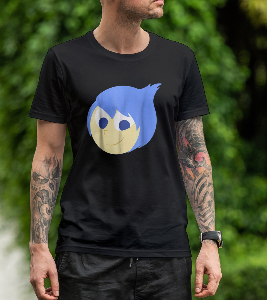 Disney Pixar Inside Out Joy Character Face T-Shirt