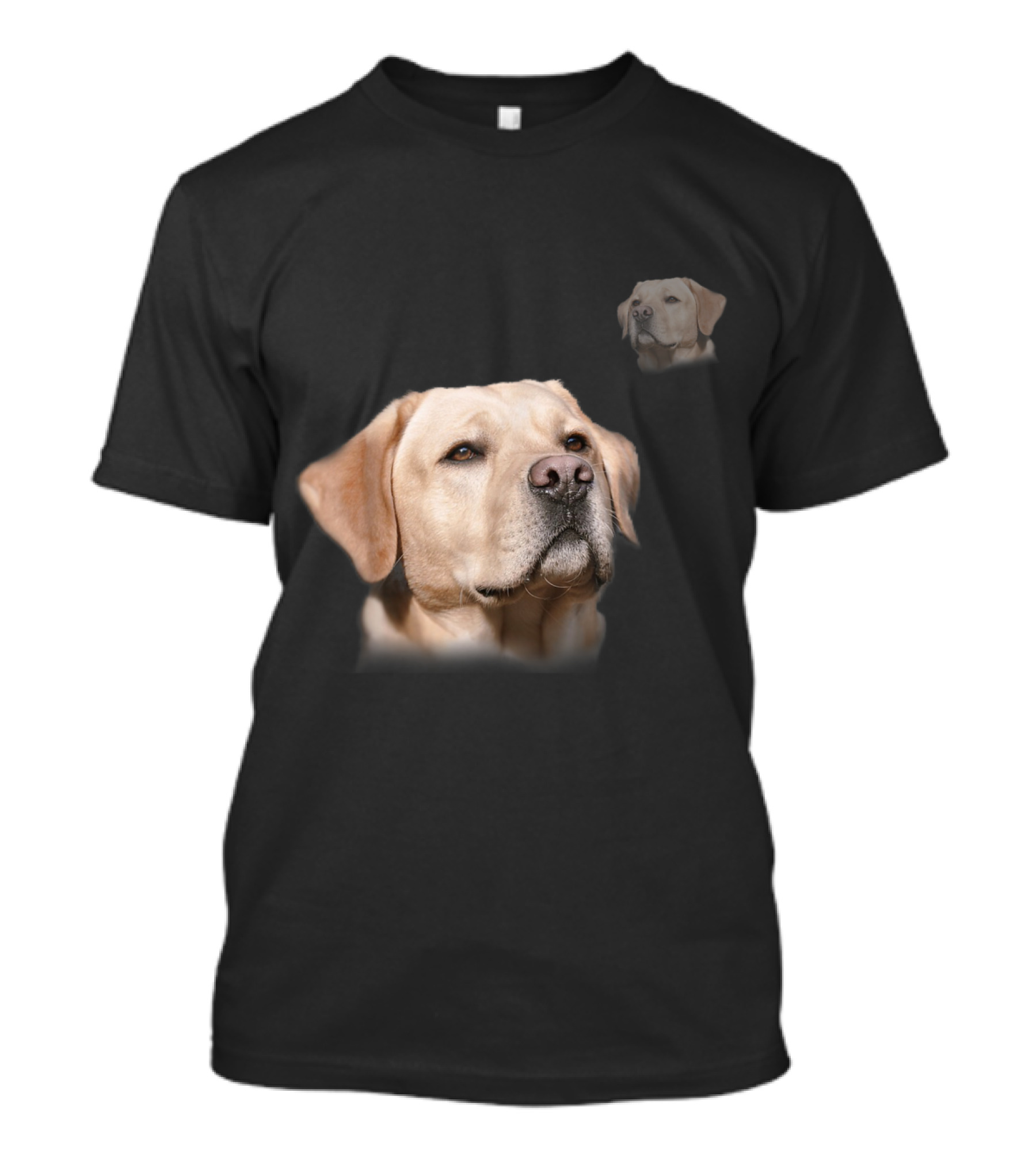 Labrador School Photo Funny Yellow Lab T-Shirt