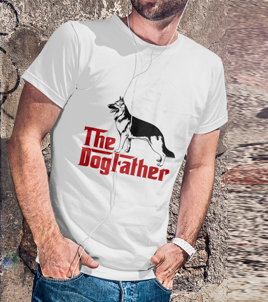 The Dogfather German Shepherd I Love My Pet Funny T-Shirt