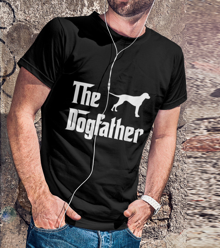 The Dogfather Labrador Dog Lovers Iconic T-Shirt