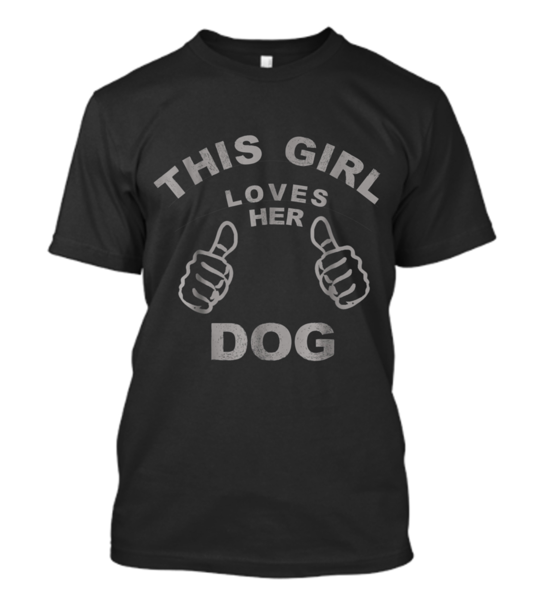 THIS GIRL LOVES HER DOG T-Shirt