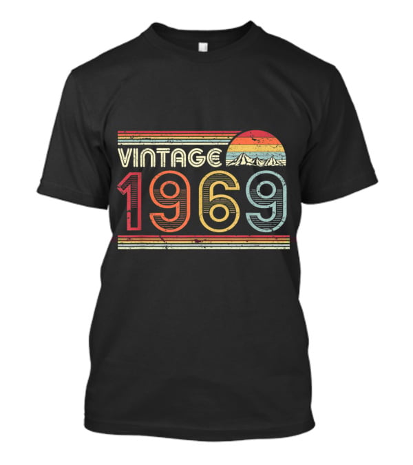 Vintage 1969 Retro Sunset T-Shirt