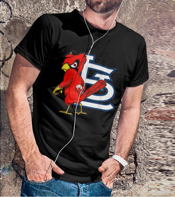 St Louis Cardinals Baseball Fan Jersey Sports Team Cardinal T-Shirt