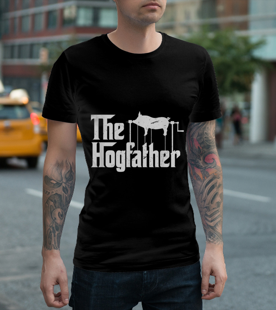 The Hogfather Barbecue Chef Funny BBQ Grill Master Godfather T-Shirt