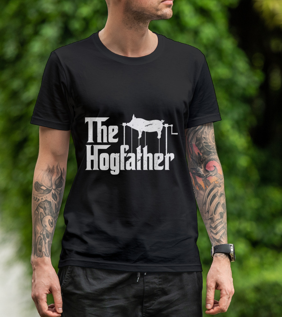 The Hogfather Barbecue Chef Funny BBQ Grill Master Godfather T-Shirt