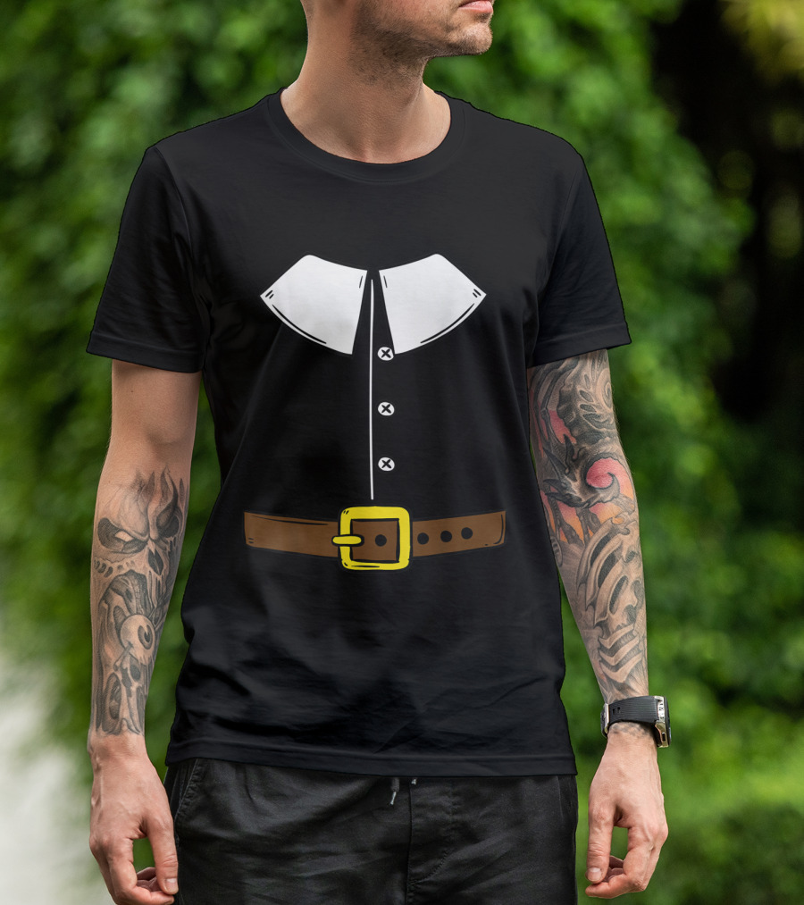 Funny Thanksgiving Pilgrim Costume T-Shirt