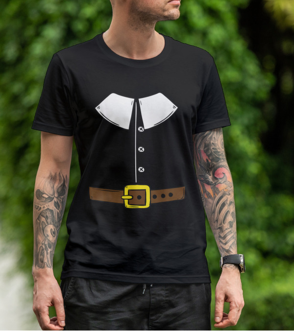Funny Thanksgiving Pilgrim Costume T-Shirt