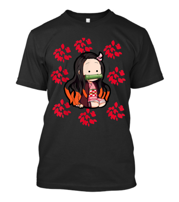 Kawaii Cute Nezuko Slayer Demon Anime Kanjiro T-Shirt