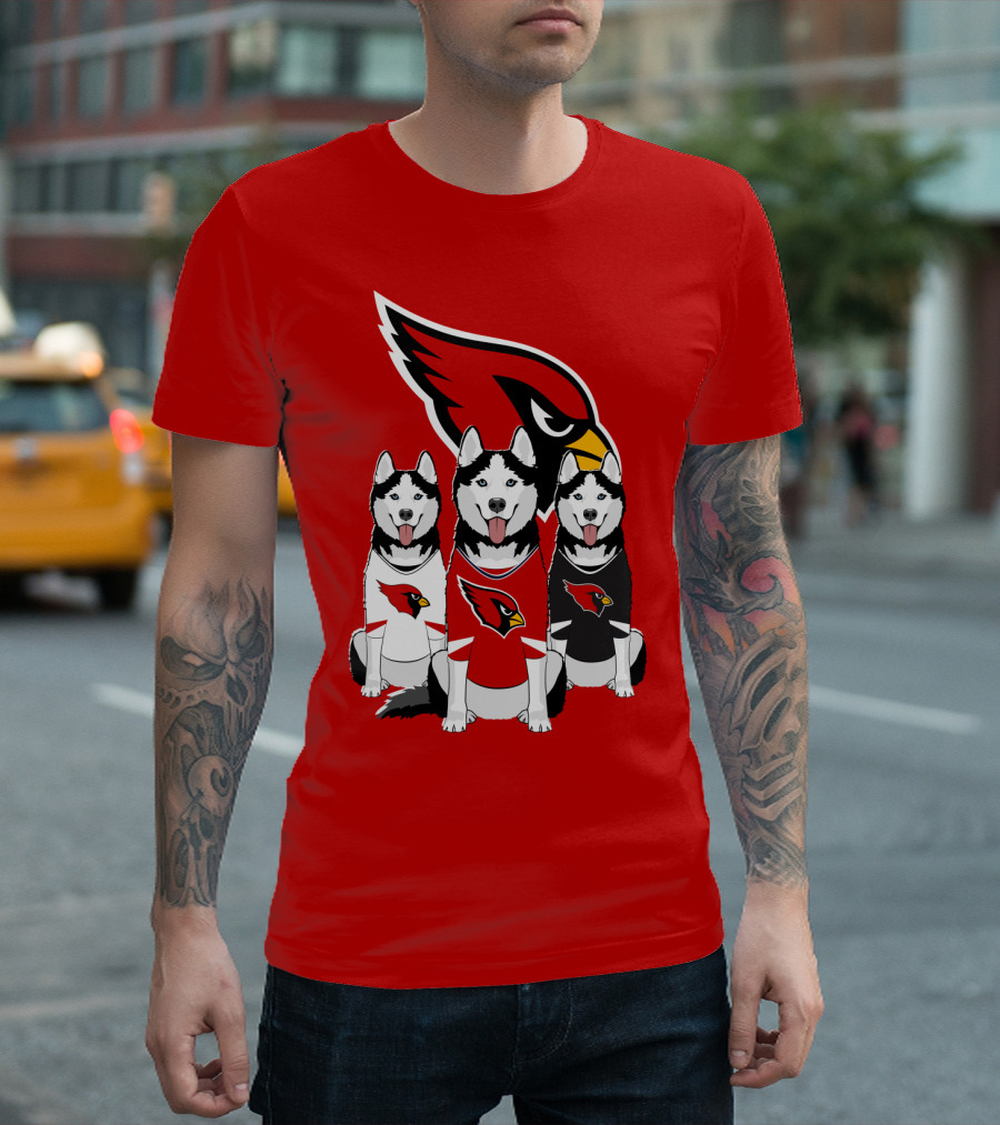 Arizona Cardinals Husky Trio T-Shirt