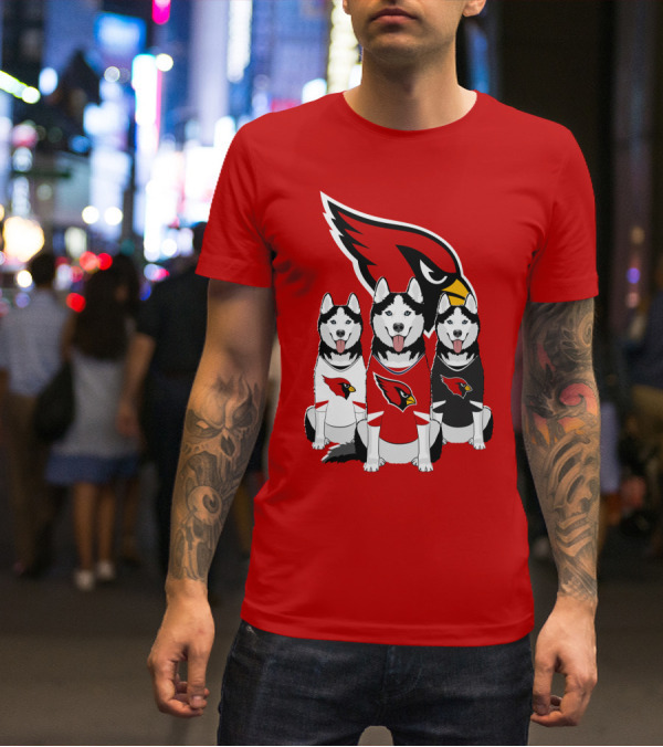 Arizona Cardinals Husky Trio T-Shirt