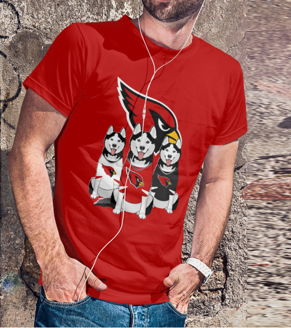 Arizona Cardinals Husky Trio T-Shirt