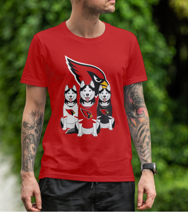 Arizona Cardinals Husky Trio T-Shirt